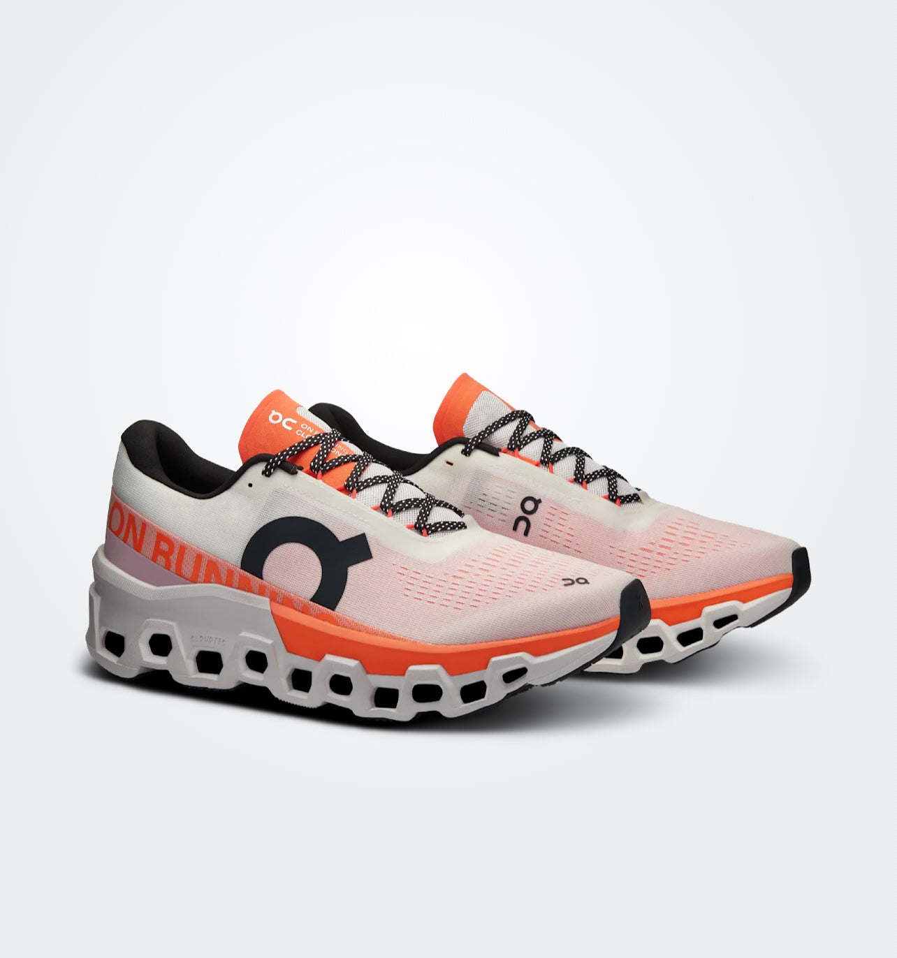 ON Running Cloudmonster 2 White flame