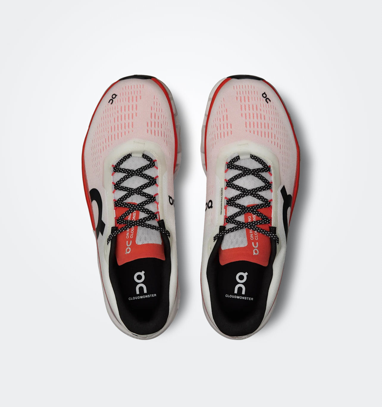 ON Running Cloudmonster 2 White flame