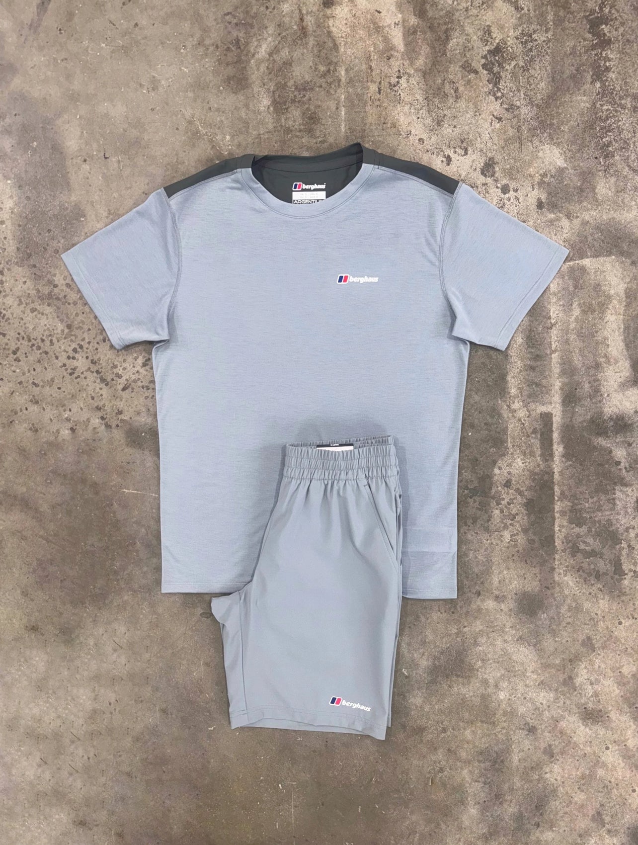 Berghaus T-shirt and Shorts Set grey