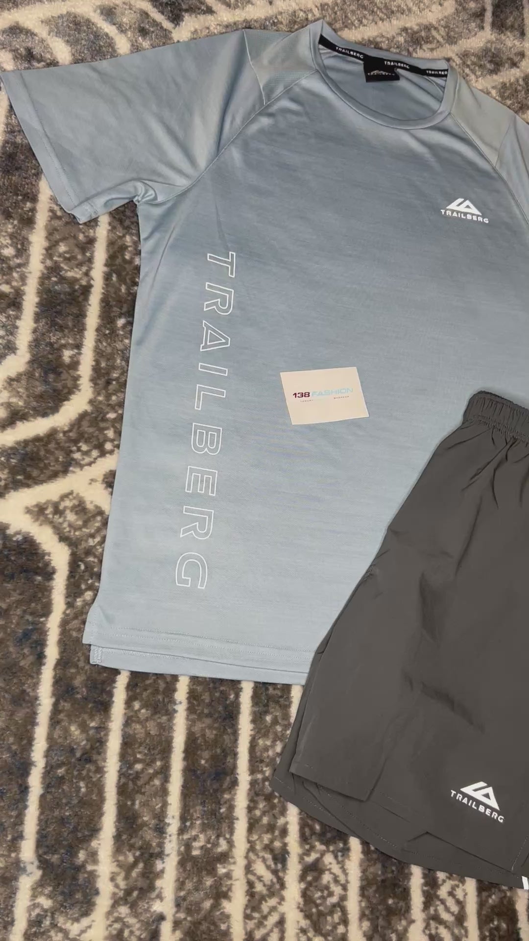 Trailberg - Triathlon set - ice Blue / Grey